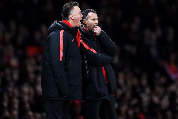 Louis van Gaal og Ryan Giggs.