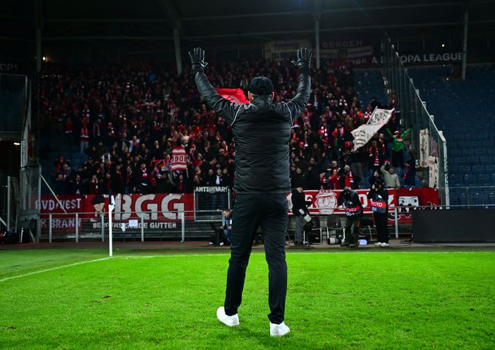 Stuðningsmenn Brann hafa ekki haft tíma til að tala um slæmt gengi liðsins því það snýst allt um trommur þessa stundina. 