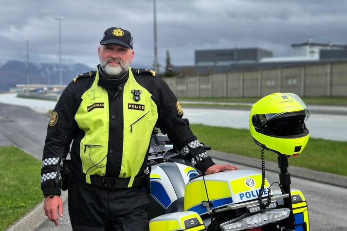 Árni Friðleifsson aðalvarðstjóri hjá umferðardeild lögreglunnar á höfuðborgarsvæðinu. 