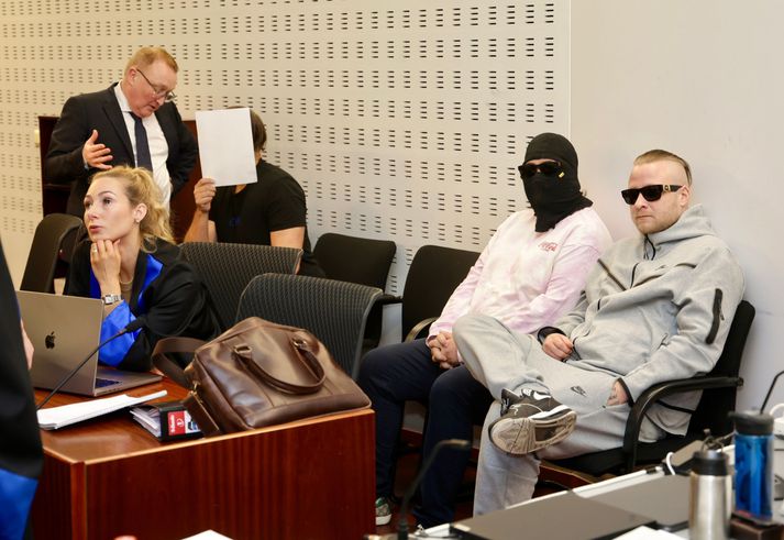 Haukur Ægir er hér lengst til hægri.