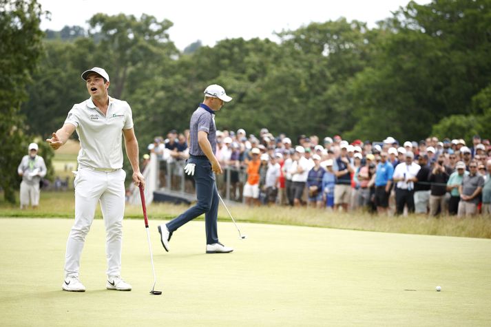 Justin Thomas á titil að verja á PGA meistaramótinu í golfi og Norðmaðurinn Viktor Hovland verður eflaust í baráttunni um efstu sætin.