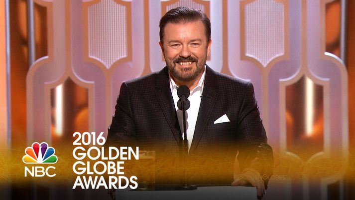 Ricky Gervais kemur vonandi aftur fram á Golden Globe.