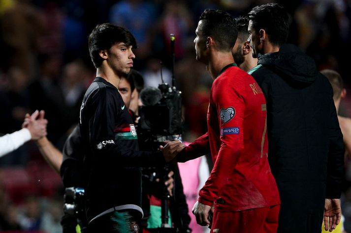 Gamli og nýi Ronaldo? Joao Felix var í landsliðshóp Portúgal sem lék tvo leiki í undankeppni EM 2020 á dögunum