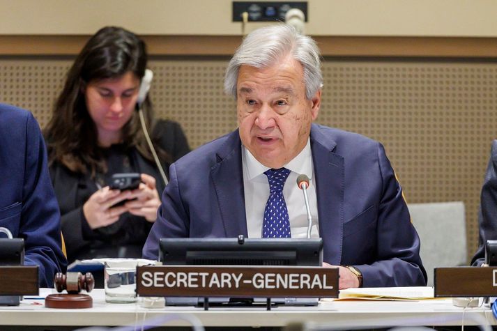 António Guterres, framkvæmdastjóri Sameinuðu þjóðanna.