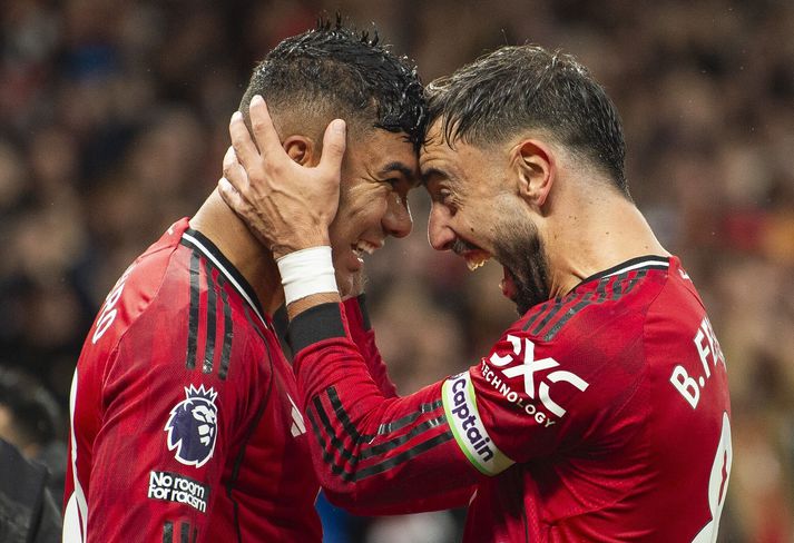Casemiro skoraði í gær en lét svo reka sig útaf skömmu seinna