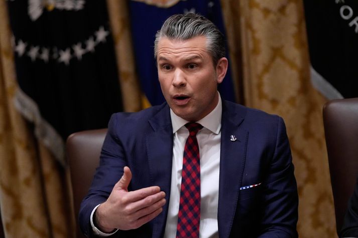 Pete Hegseth, varnarmálaráðherra Bandaríkjanna.
