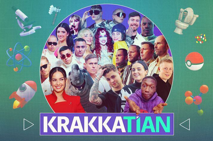 Krakkatían birtist á Vísi alla sunnudaga klukkan 7.