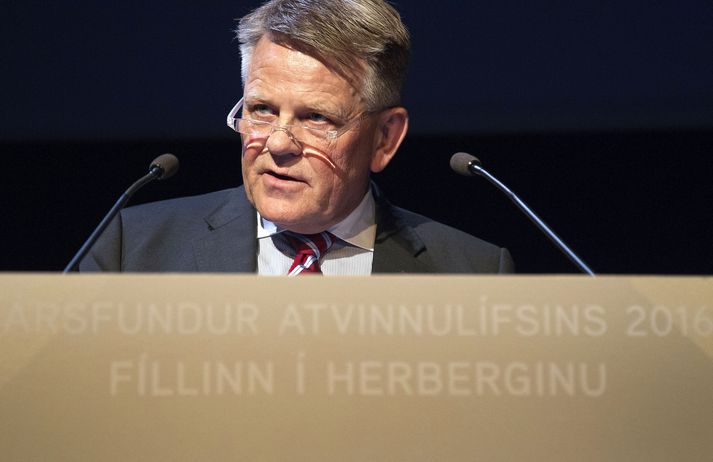 Björgólfur Jóhannsson, formaður SA og forstjóri Icelandair Group.