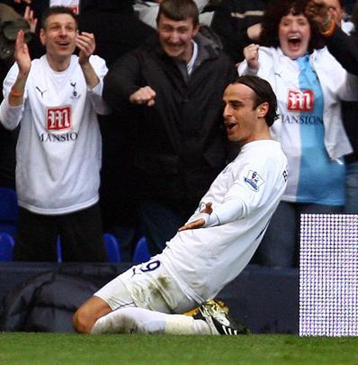 Berbatov skoraði tvö mörk í dag.