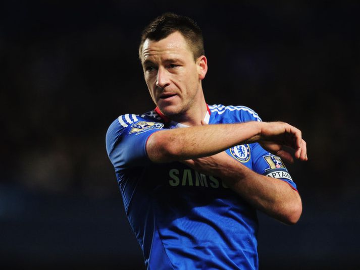 John Terry, fyrirliði Chelsea.