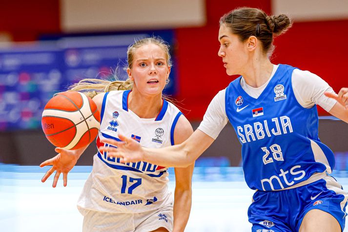 Rebekka Rut Steingrímsdóttir fékk stórt tækifæri í kvöld.