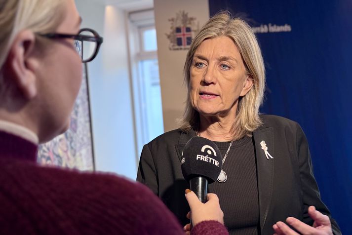 Hanna Katrín vísar fullyrðingum Bændasamtakanna á bug.