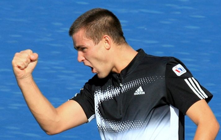 Mikhail Youzhny frá Rússlandi.