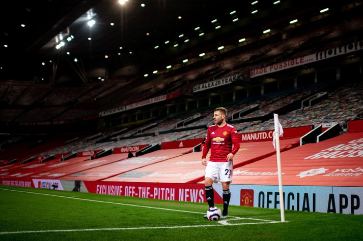 Luke Shaw hefur ekki leikið með enska landsliðinu síðan í september 2018.