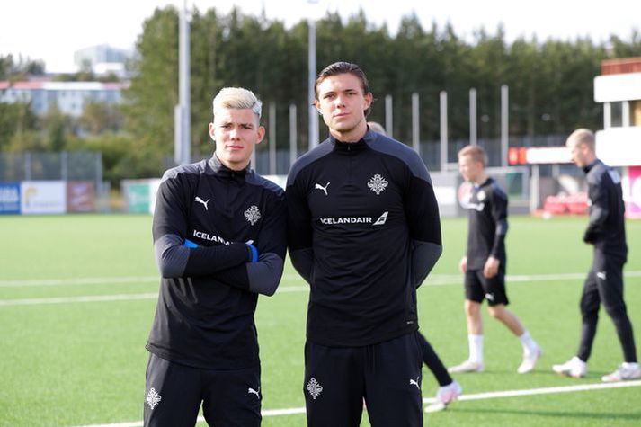 Bræðurnir Brynjólfur Andersen og Willum Þór Willumsson verða að öllum líkindum í eldlínunni er U21 árs landslið Íslands mætir Svíþjóð í dag.