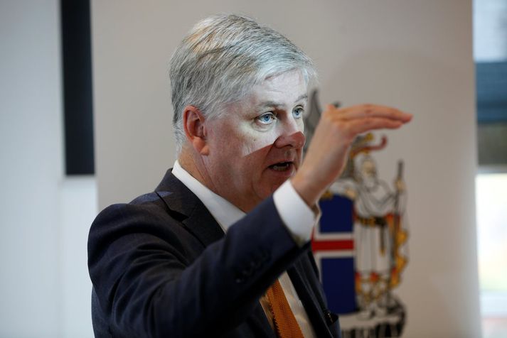 Benedikt Jóhannesson fjármálaráðherra.