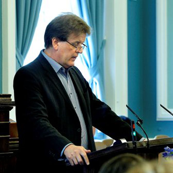 Guðbjartur Hannesson segir nauðsynlegt að hagræða í háskólanámi. Mynd/ GVA.
