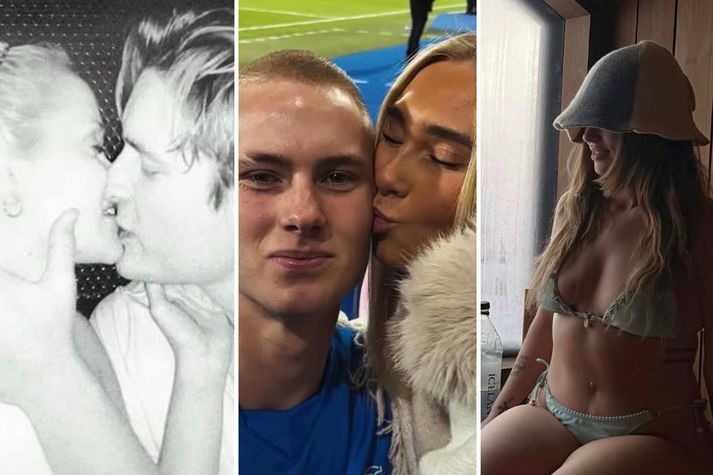 Ástin tók yfir Instagram í síðustu viku hvort sem var í útlöndum, skíðabrekkunum eða líkamsræktarstöðvunum.