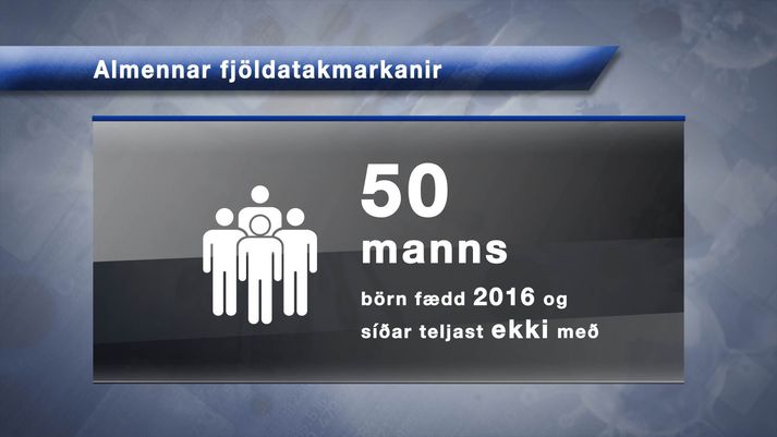 Almennar fjöldatakmarkanir.