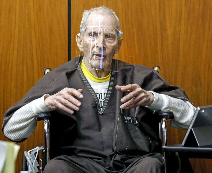 Robert Durst þarf að dúsa í steininum til æviloka.