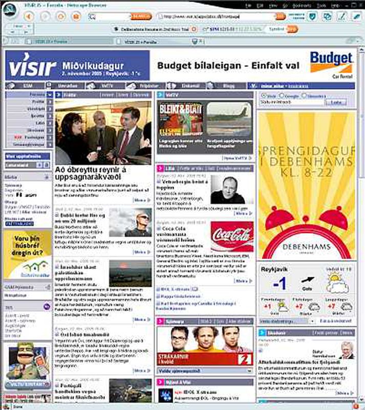 Vinsældir Vísis aukast verulega.