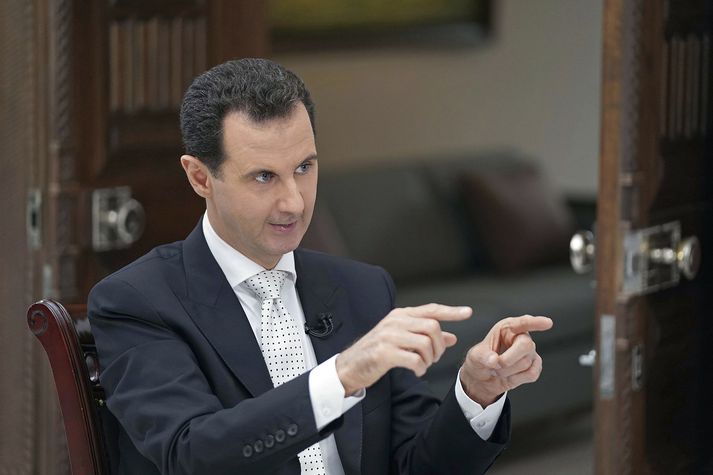 Bashar al-Assad, forseti Sýrlands.