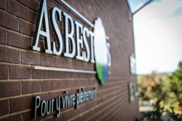 Asbestnámunni í Asbestos í Kanada var lokuð árið 2011.