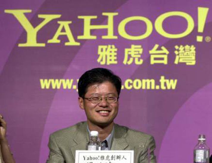 Jerry Yang, annar stofnenda netveitunnar Yahoo, sem settist í forstjórastól fyrirtækisins í vikunni.