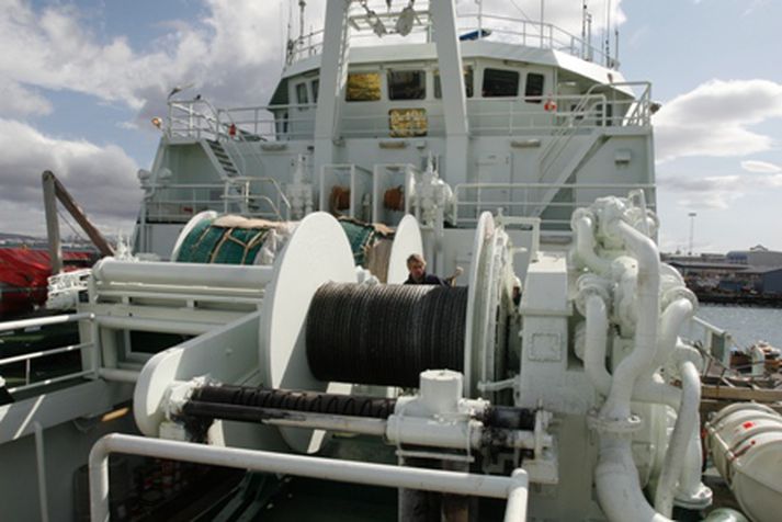 Íslenskur togari. Mynd úr safni.