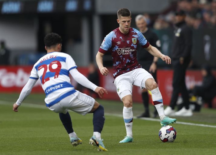 Jóhann Berg í leik dagsins gegn QPR.
