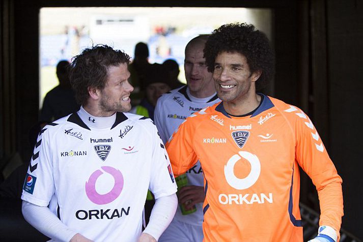 David James og Hermann störfuðu áður saman hjá ÍBV.