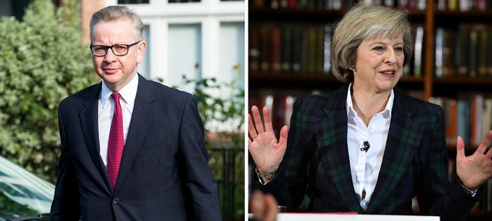 Michael Gove bauð sig fram gegn Theresu May í formannskjöri Íhaldsflokksins í fyrra.