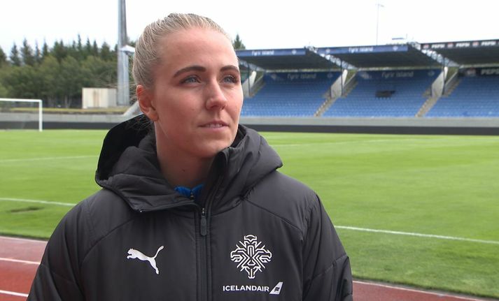Guðrún Arnardóttir hefur unnið fimmtán leiki í röð í sænska boltanum.