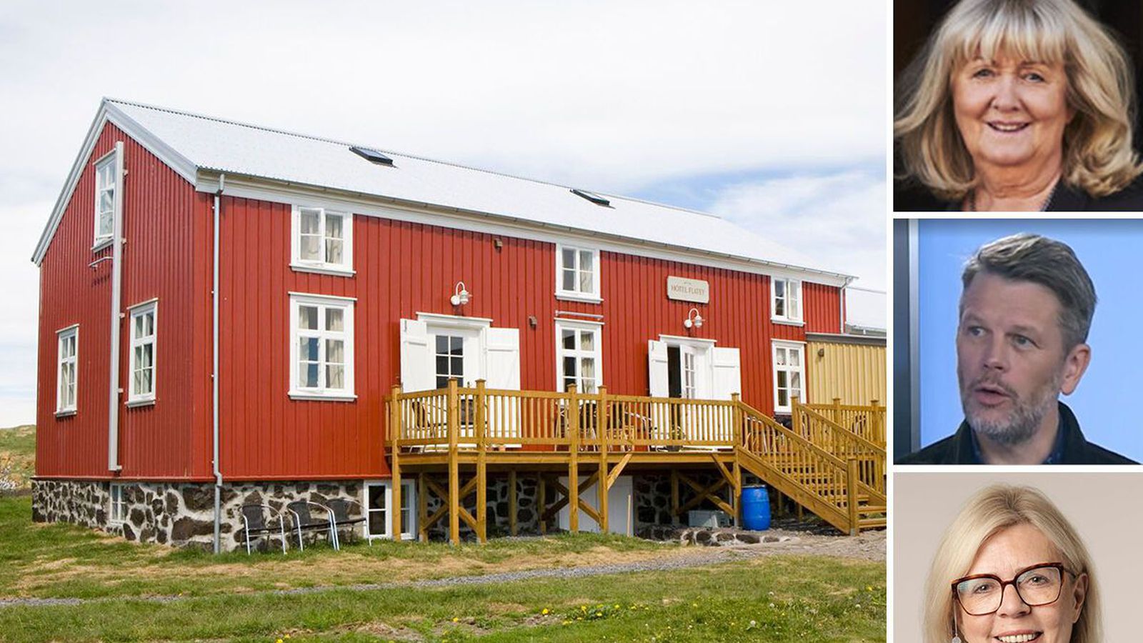 Von­brigði ef ballið er búið á Hótel Flat­ey