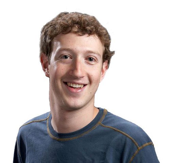 Zuckerberg vill ekki meina að margt í myndinni Social Network eigi við rök að styðjast en er þó ánægður með fataval aðalpersónunnar. 
Fréttablaðið/getty