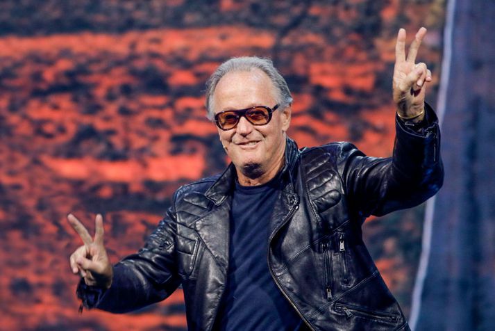 Peter Fonda á viðburði í Hamborg í Þýskalandi í fyrra.