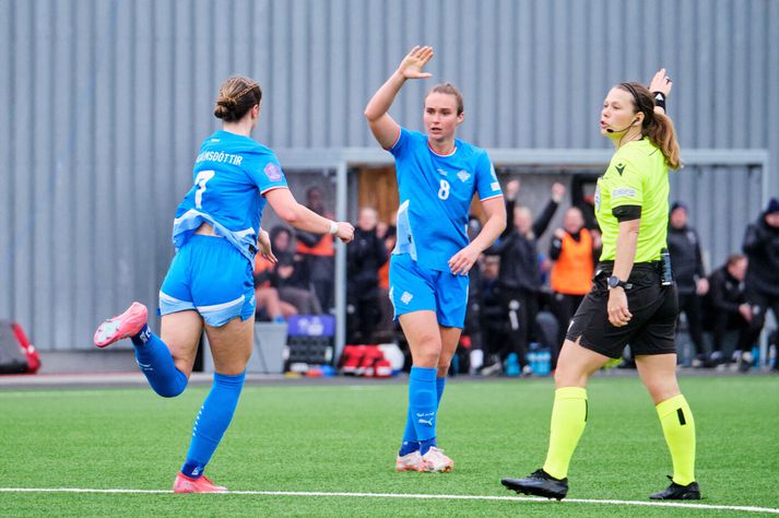 Alexandra Jóhannsdóttir lék allan leikinn fyrir Kristianstad í dag.