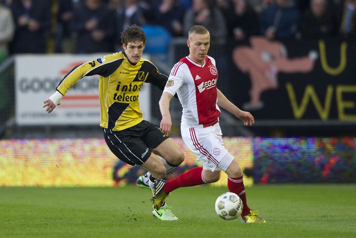 Kolbeinn í leiknum í kvöld.