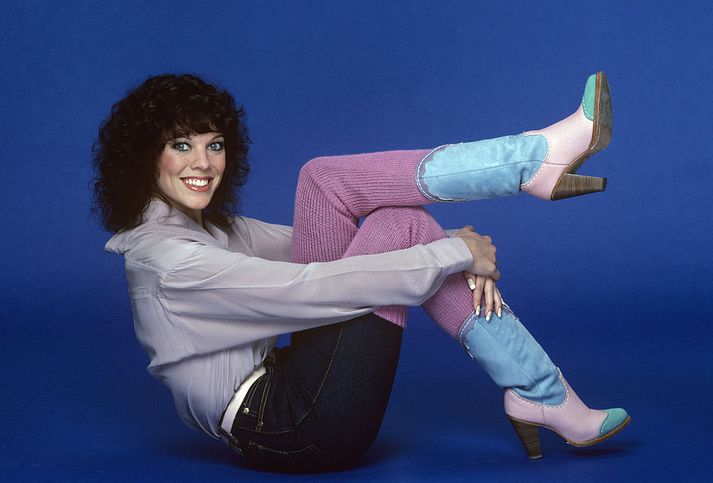 Erin Moran fór með hlutverk Joanie Cunningham í þáttunum Happy Days.