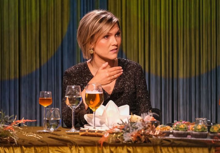 Kristrún Frostadóttir forsætisráðherra í Kryddsíldinni í dag.