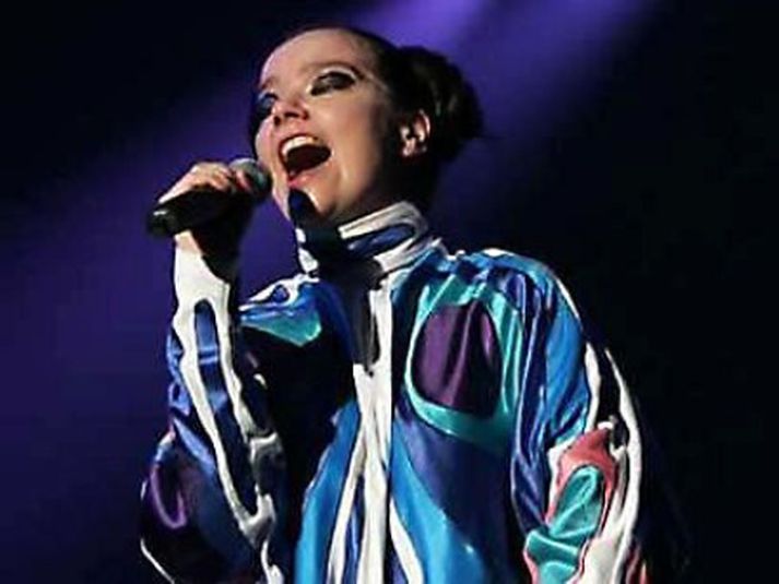 Björk Guðmundsdóttir tónlistarkona.
