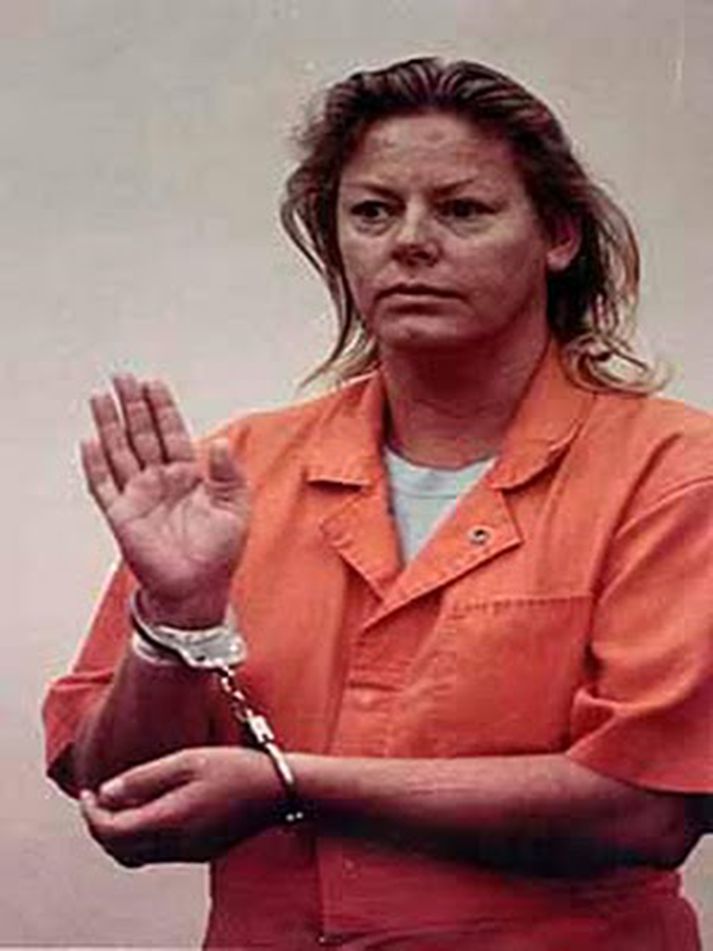 Aileen Wuornos fékk sér eingöngu kaffibolla áður en hún var tekin af lífi.