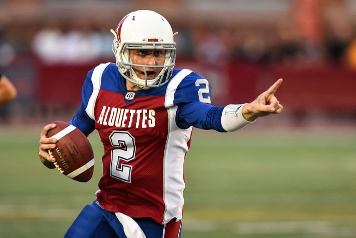 Manziel í leik með Montreal.