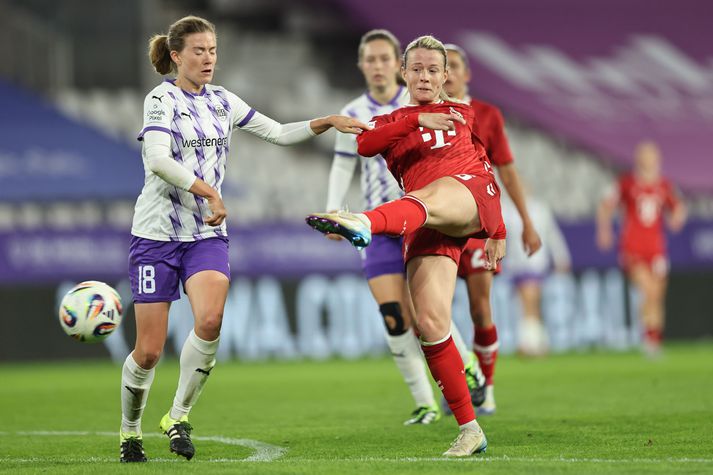 Sandra María Jessen hefur farið frábærlega af stað með Köln.