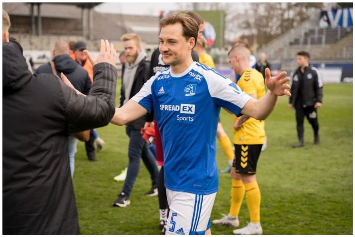 Kristian var eitt sinn á mála hjá Lyngby