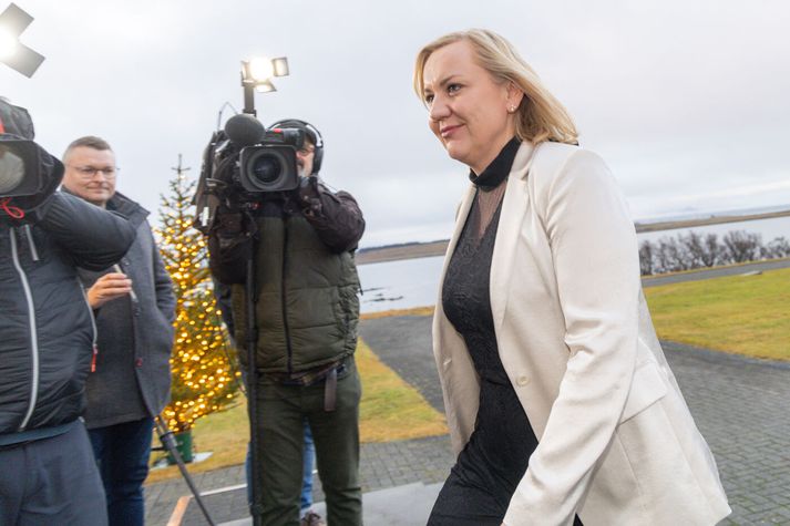 Þorbjörg Sigríður Gunnlaugsdóttir dómsmálaráðherra.