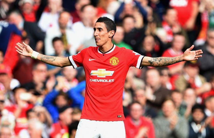 Di María líður vel í búningi Manchester United
