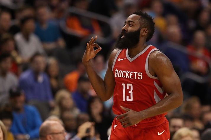 James Harden hefur verið óstöðvandi í nóvember.