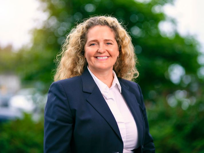 Bergþóra Kristinsdóttir, nýr framkvæmdastjóri Malbikstöðvarinnar í Mosfellsbæ.