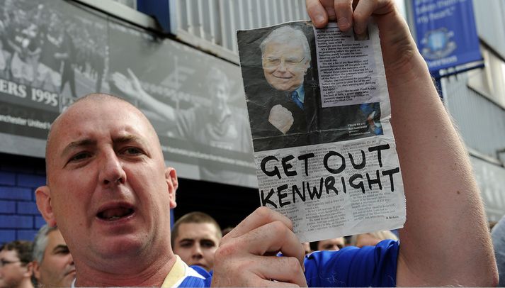 Þessi stuðningsmaður Everton vill losna við Kenwright.